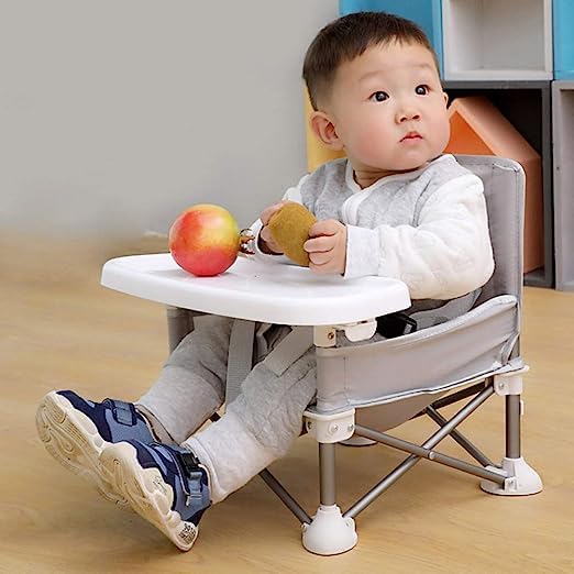 Folding Portable High Chair with Tray