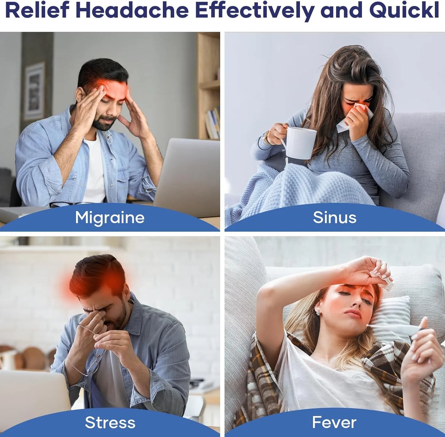 Migraine and Headache Relief Cap
