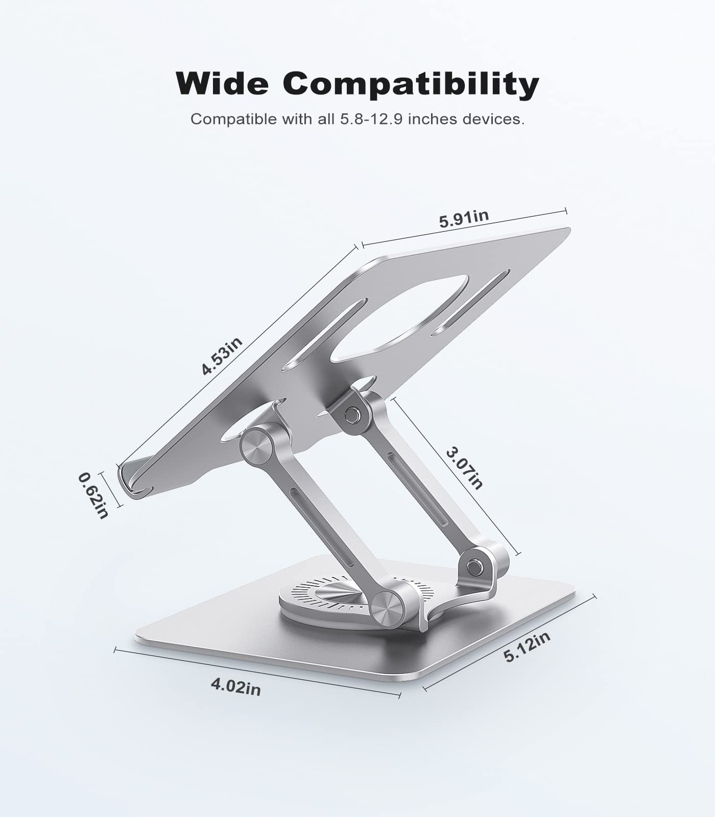 Rotating Base Tablet Stand