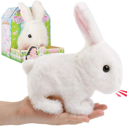 Hopping Bunny Toy Interactive Electronic Pet with Sounds and Movements