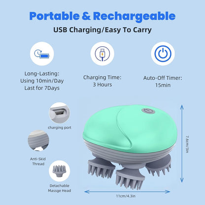 Electric Scalp Massager for Hair Growth