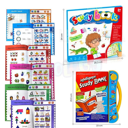 Engage & Educate: Play & Learn Book for Kids | Early Educational Toy for Kids Ages 1 to 5