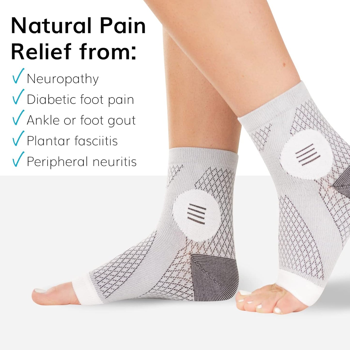 Meet Neuro Socks™ – Your Daily Defense | One size fits all | Pack of 2