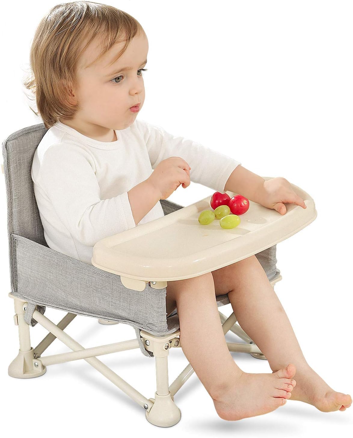 Folding Portable High Chair with Tray