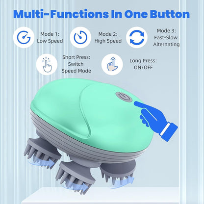 Electric Scalp Massager for Hair Growth