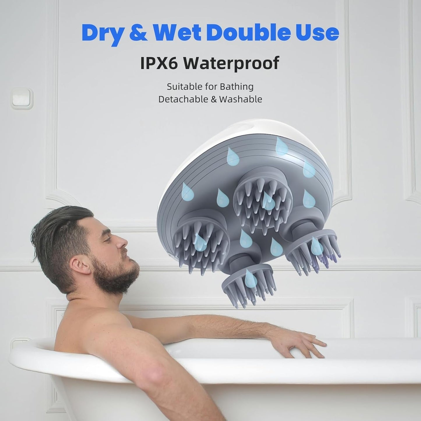 Electric Scalp Massager for Hair Growth