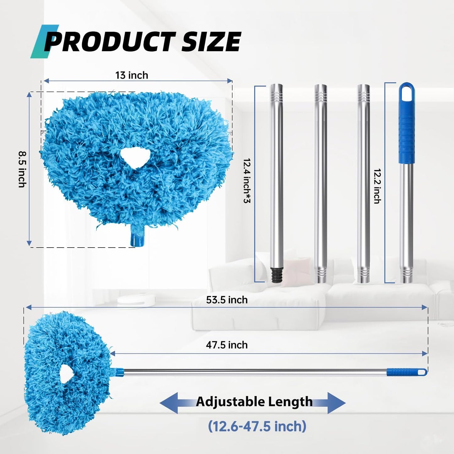 Washable Ceiling Fan Cleaner Duster