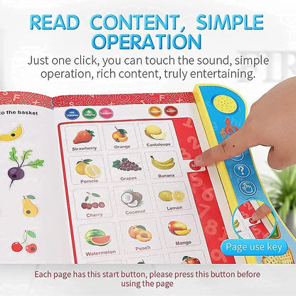 Engage & Educate: Play & Learn Book for Kids | Early Educational Toy for Kids Ages 1 to 5