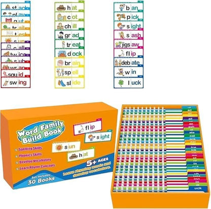 30 Rhyming Words Flipbook for Children Learning
