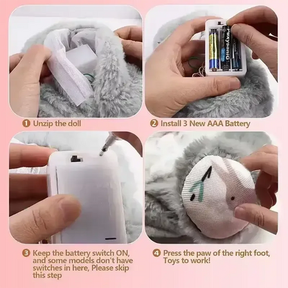 Musical Breathing Stitch Doll
